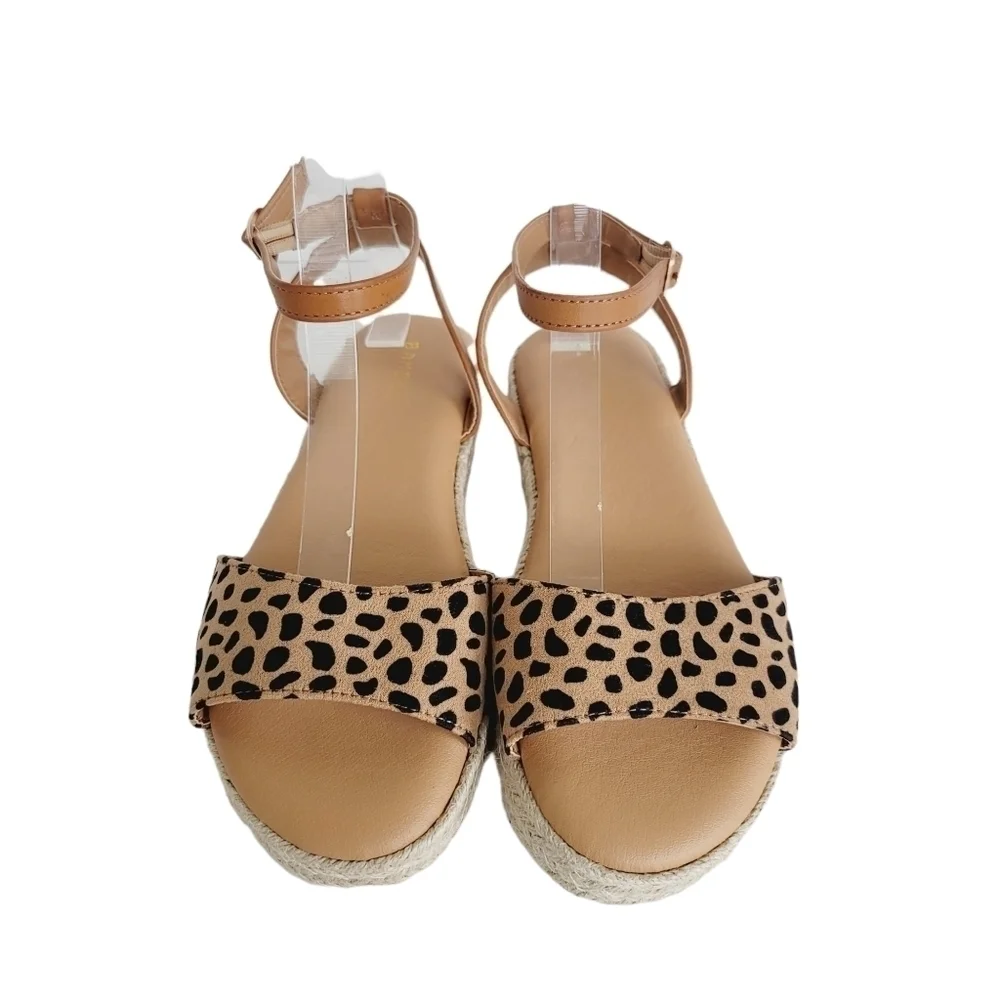 Bamboo Cheetah Print Espadrilles